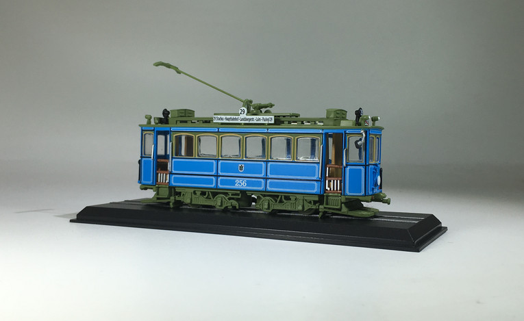 1/87 HO Scale German Urban Rail Trolley A2.2 (Rathgeber)-1901 Plastic Model New