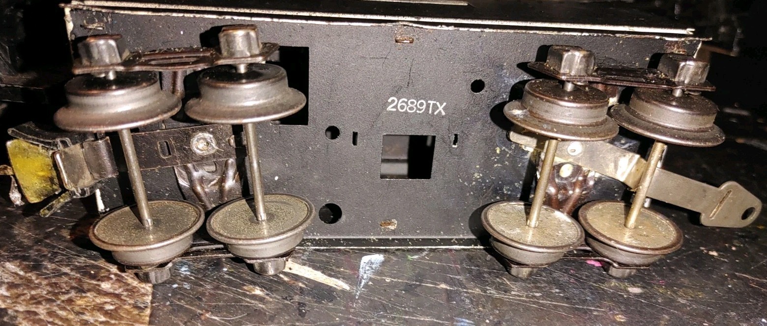 Vintage 6 Lionel Steam Locomotive Engine Parts & 2 Tenders (2)1684,246 & Unknown
