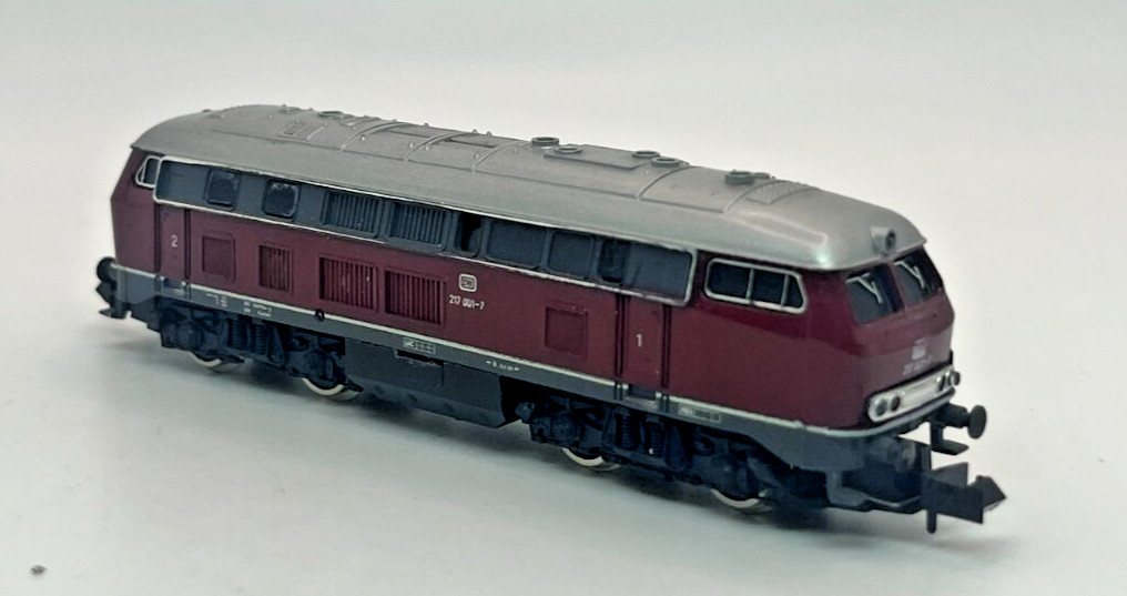 N Scale Arnold 2051 BR 217 Diesel Locomotive Original Box