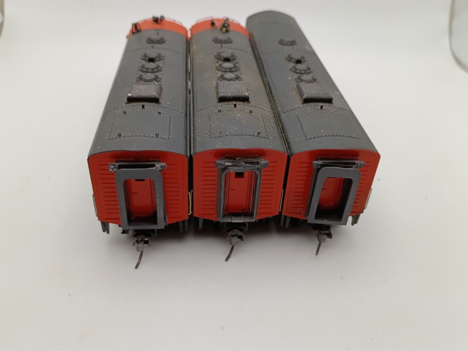 KATO HO EMD F7 A/A/B Canadian National Diesel Locomotive Set