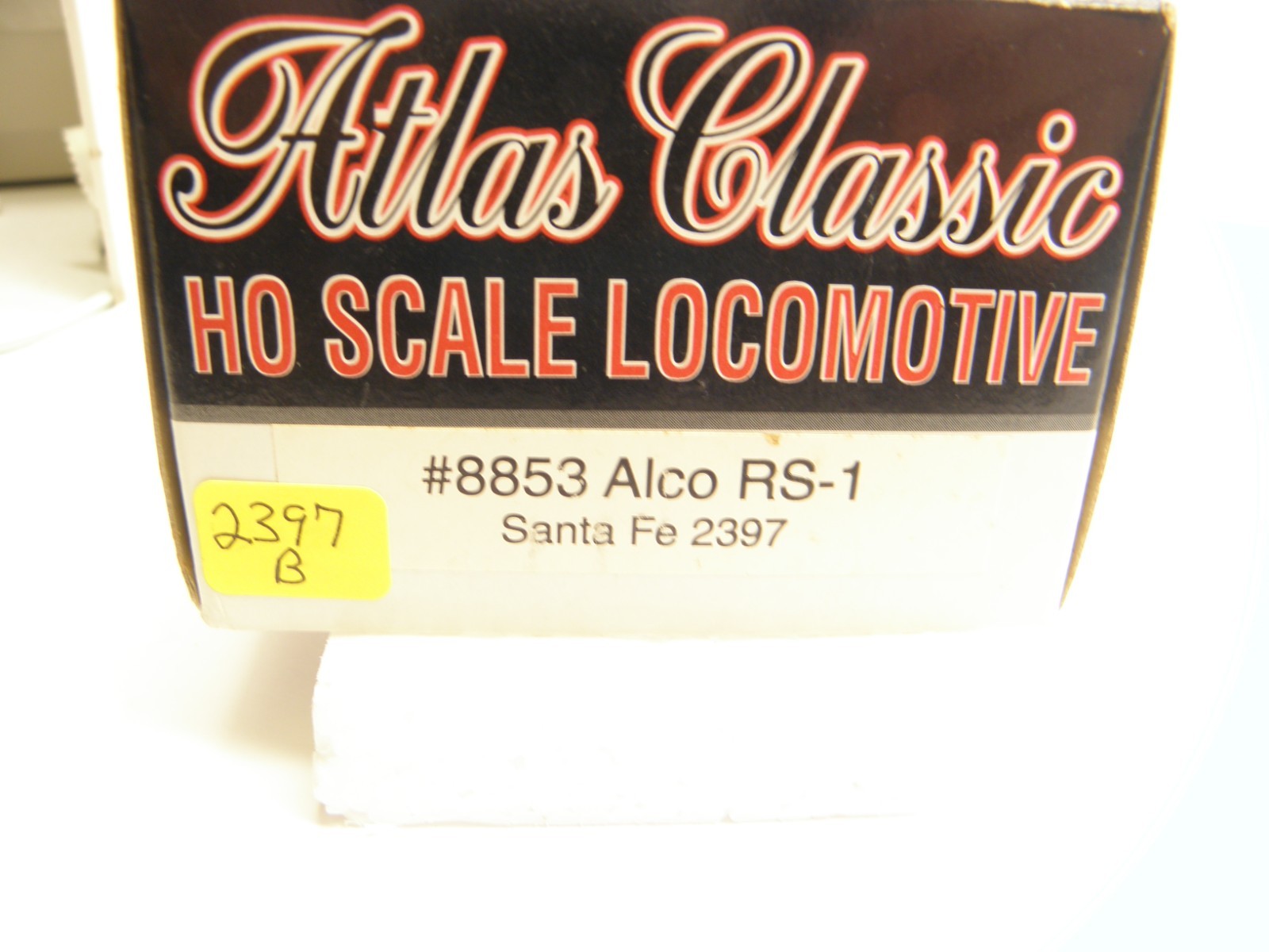 ATLAS CLASSIC ALCO RS-1 LOCOMOTIVE SANTA FE #2397 – HO SCALE DCC – RUNS LOT B