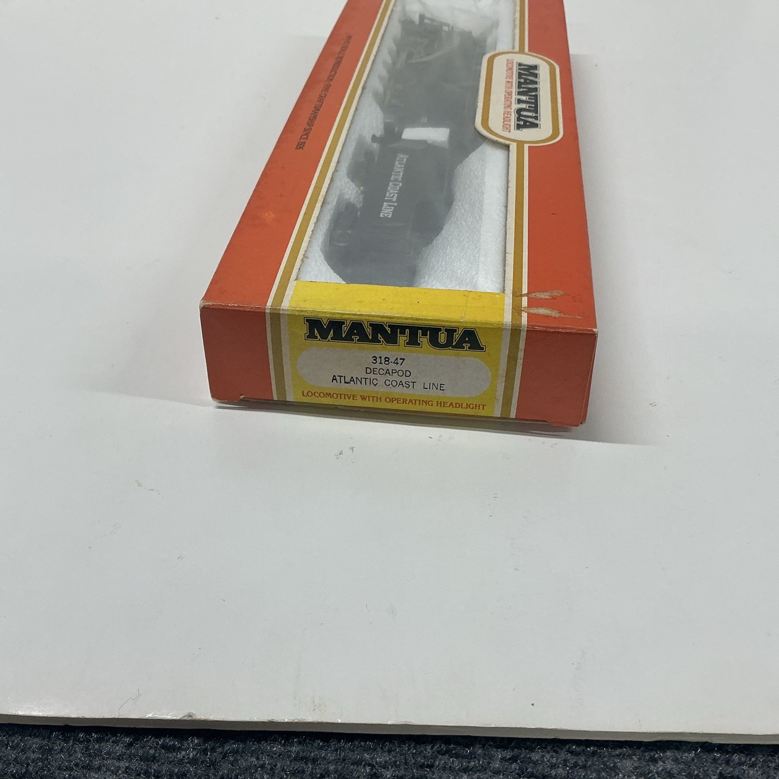 Mantua HO Scale Atlantic Coast Line 2-10-0 Decapod Steam Locomotive 318-47