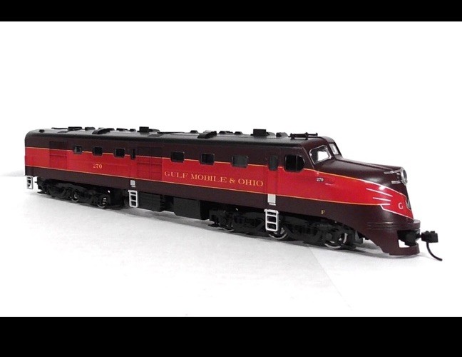 HO Scale GM&O Gulf Mobile & Ohio Passenger DL-109 Analog Proto 1000