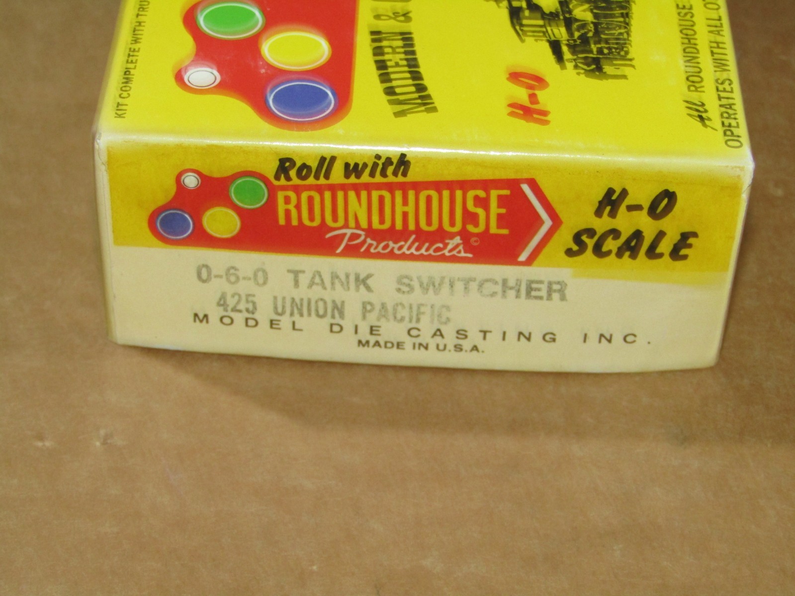 RoundHouse HO Tank Switcher 0-6-0 Union Pacific 425 kit