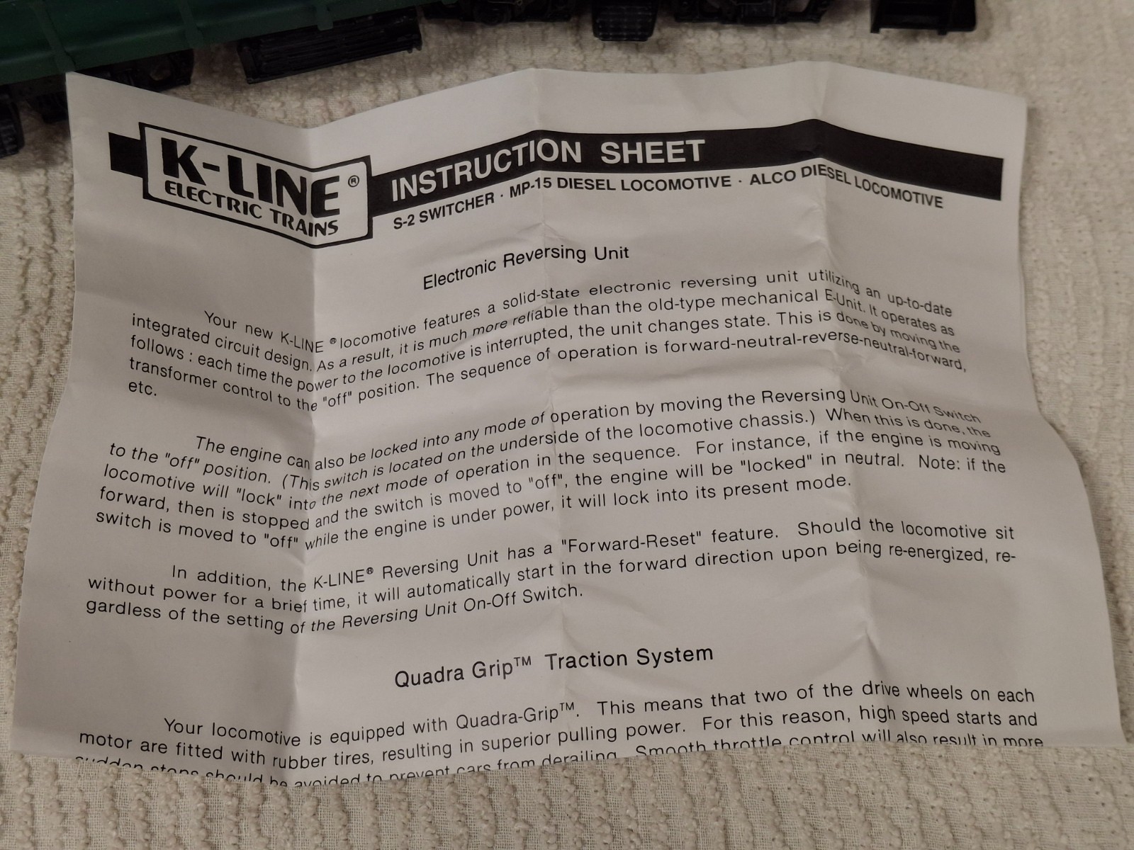 K-LINE O SCALE KENNECOYY COPPER MP15 LOCOMOTIVE K-22521C In Box