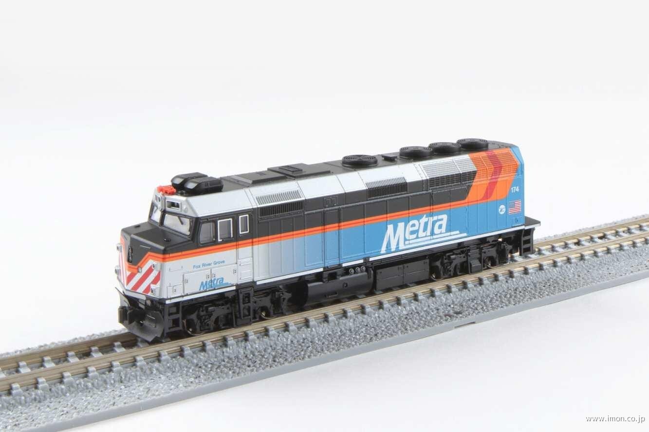 KATO N gauge 176-9108 F40PH Chicago Metra 183 Locomotives Village of Itasca