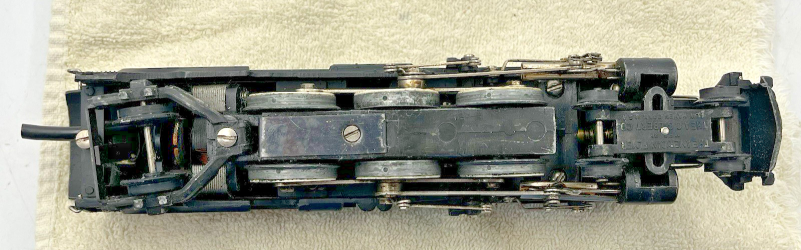 1948/’49 Gilbert American Flyer S Gauge 312 Smoke-in-Tender Pacific Loco/Tender