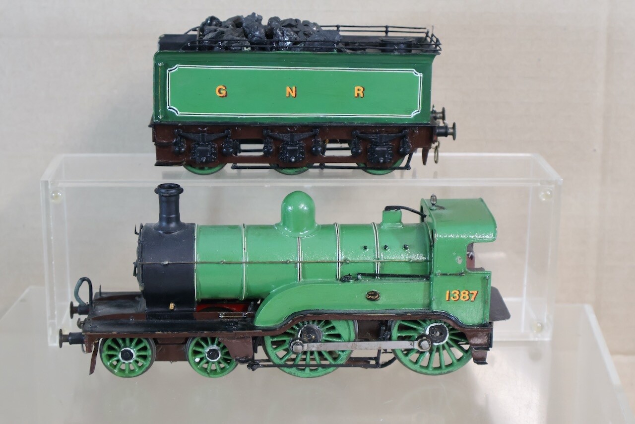 LEEDS KIT BUILT O GAUGE 3 RAIL GNR 4-4-0 ROBINSON CLASS D2 LOCOMOTIVE 1387 oi