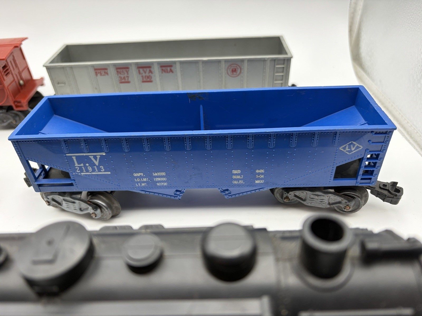 Vintage Marx 490 New York Central Train Set. With Transformer and Track. c Descr