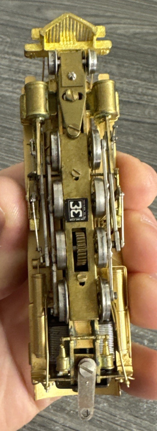 Westside Model Company HOn3 Brass #MO-23 Consolidation NCNG 2-8-0 #9 Unpainted!