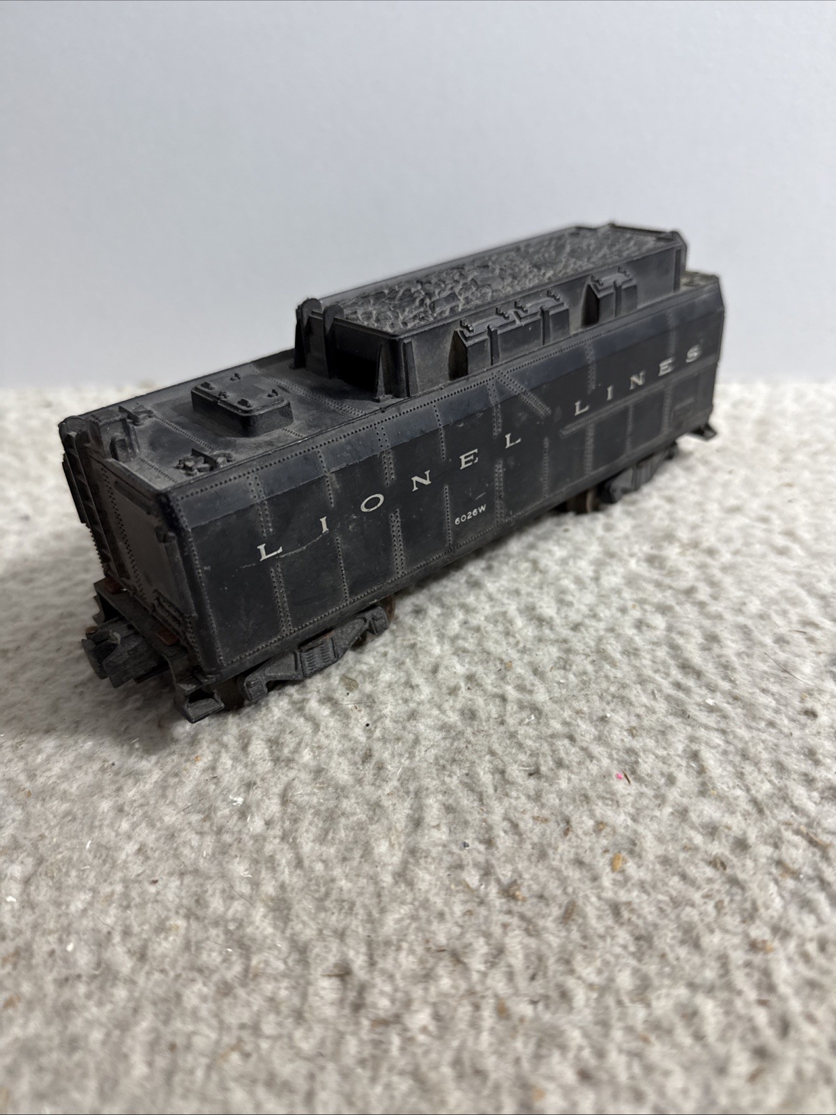 Lionel Post War 6026W Whistling Tender Vintage Train Car
