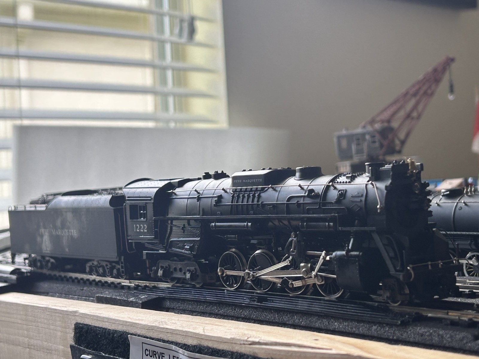 Vintage HO Scale AHM Rivarossi 2-8-4 Steam – Pere Marquette #1222 Box/paperwork