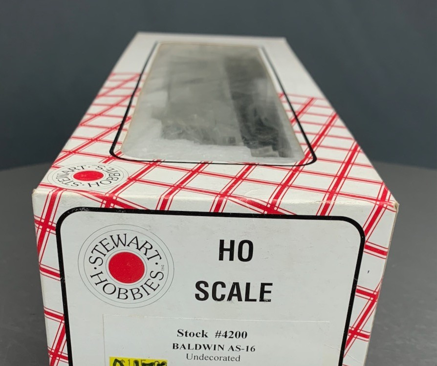 HO Stewart Hobbies 4200 Baldwin AS-16 Diesel Locomotive Undec NIB! HO8518