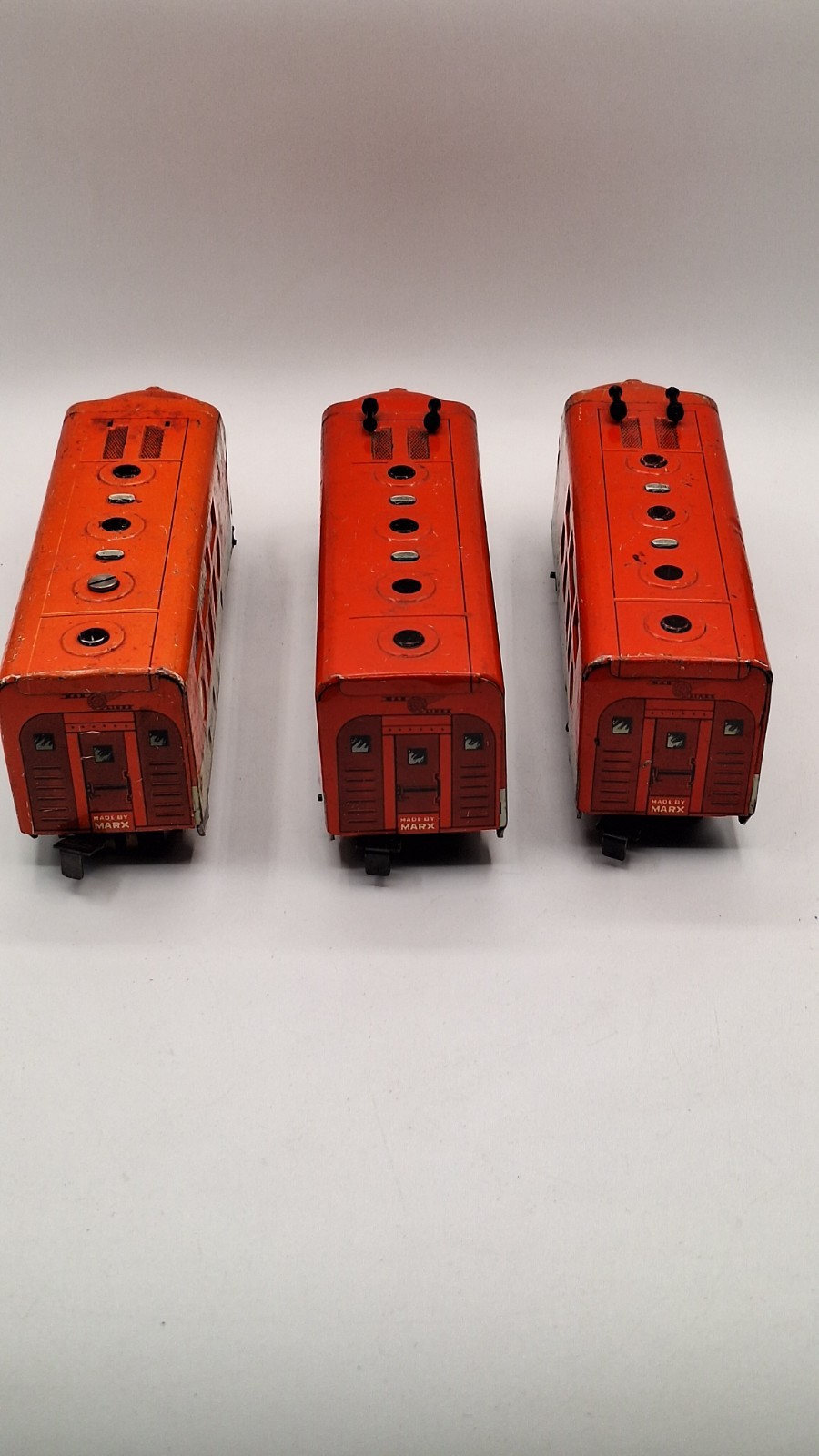 Vtg Marx O gauge Southern Pacific 6000 Powered Locomotive & 2 Dummy tested
