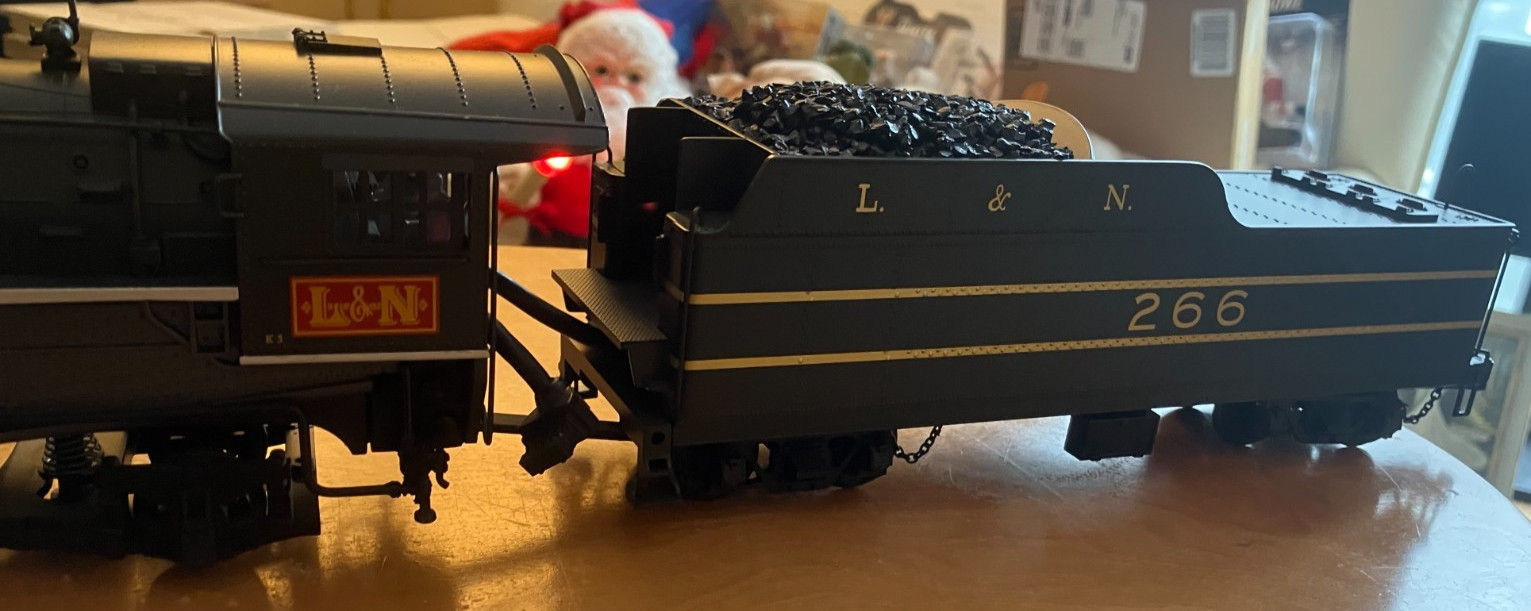 MTH Pre 3R Ps2 w/BCR 20-3104-1 4-6-2 Louisville & Nashville Heavy Pacific SL