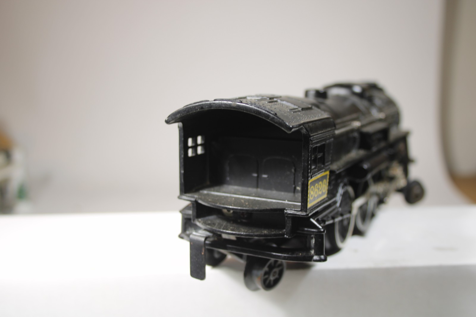 Lionel O27 Scale 2-6-2 Steam Engine 8626 Black, Track Tested, Runs Well