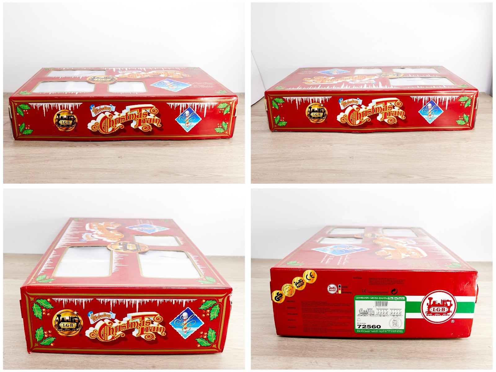 LGB 72560 Lehmann Gross Bahn Weihnachtszug Christmas Train Set OPEN BOX COMPLETE