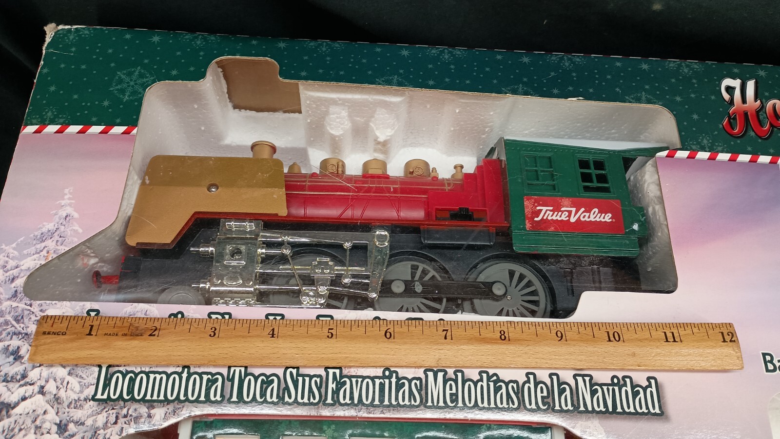 G-Scale True-Value Holiday Express Train Set Goldlok Toys UNTESTED