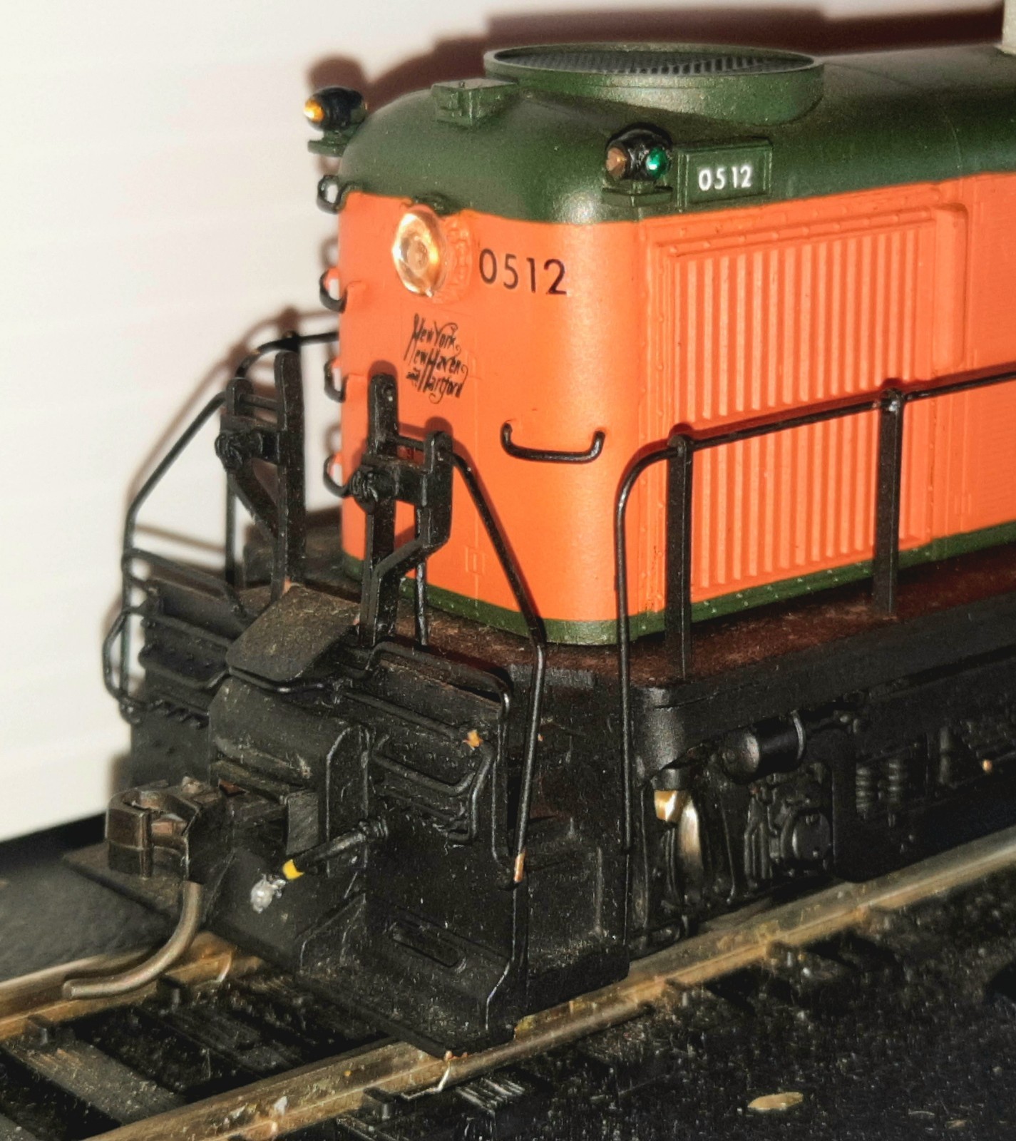 HO Alco Products Samhongsa Brass Custom Painted New Haven Railroad RS-2 #0512