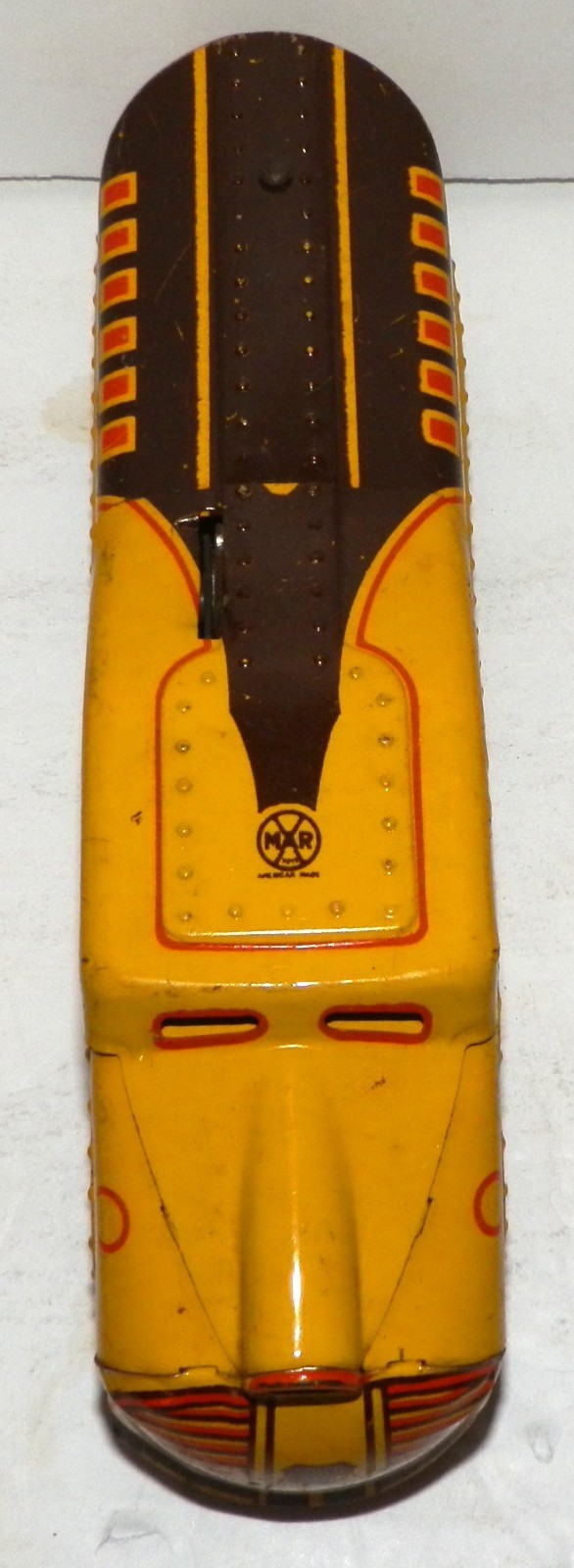 MARX UNION PACIFIC STREAMLINER LOCOMOTIVE YELLOW RED M10005 O Gauge – Untested