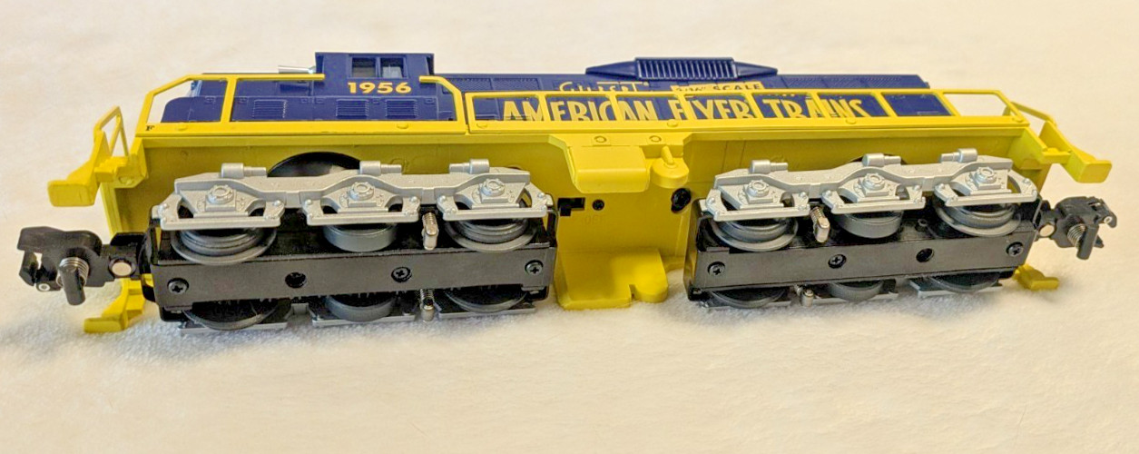 American Flyer SD9 Diesel 6-48065, S Gauge, diecast frame and trucks -NEW IN BOX