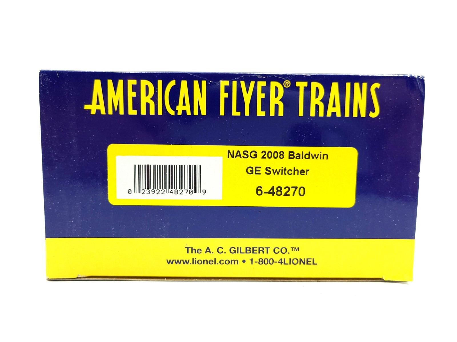 American Flyer 6-48270 GE Baldwin Switcher – NASG 2008 General Electric Switcher