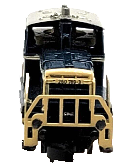 Marklin Z 8804 BR 260 789-3 Diesel Loco 3-pole DB (tested) jewel case #7