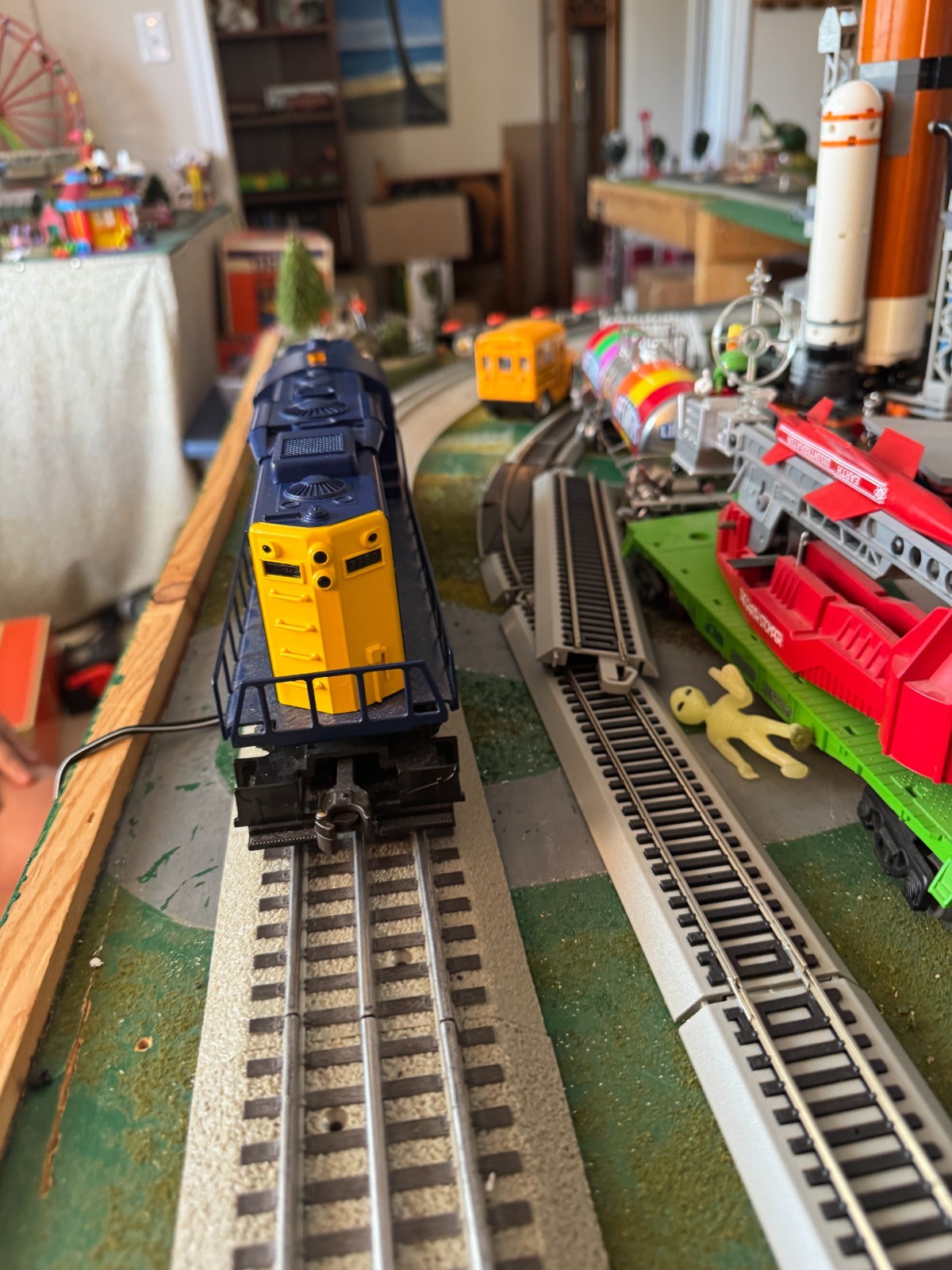 🚂 LIONEL – 6-18573 SANTA FE GP9 DIESEL 💥L2537