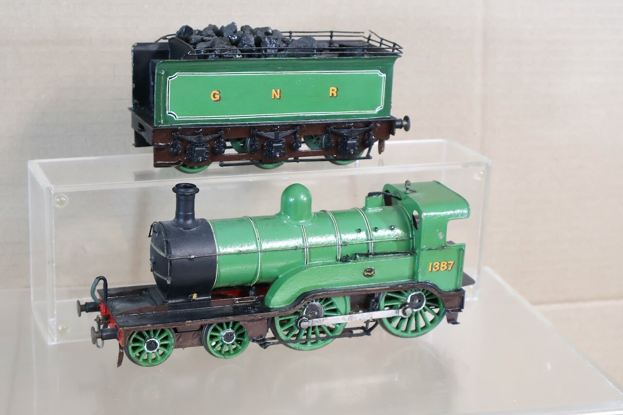 LEEDS KIT BUILT O GAUGE 3 RAIL GNR 4-4-0 ROBINSON CLASS D2 LOCOMOTIVE 1387 oi