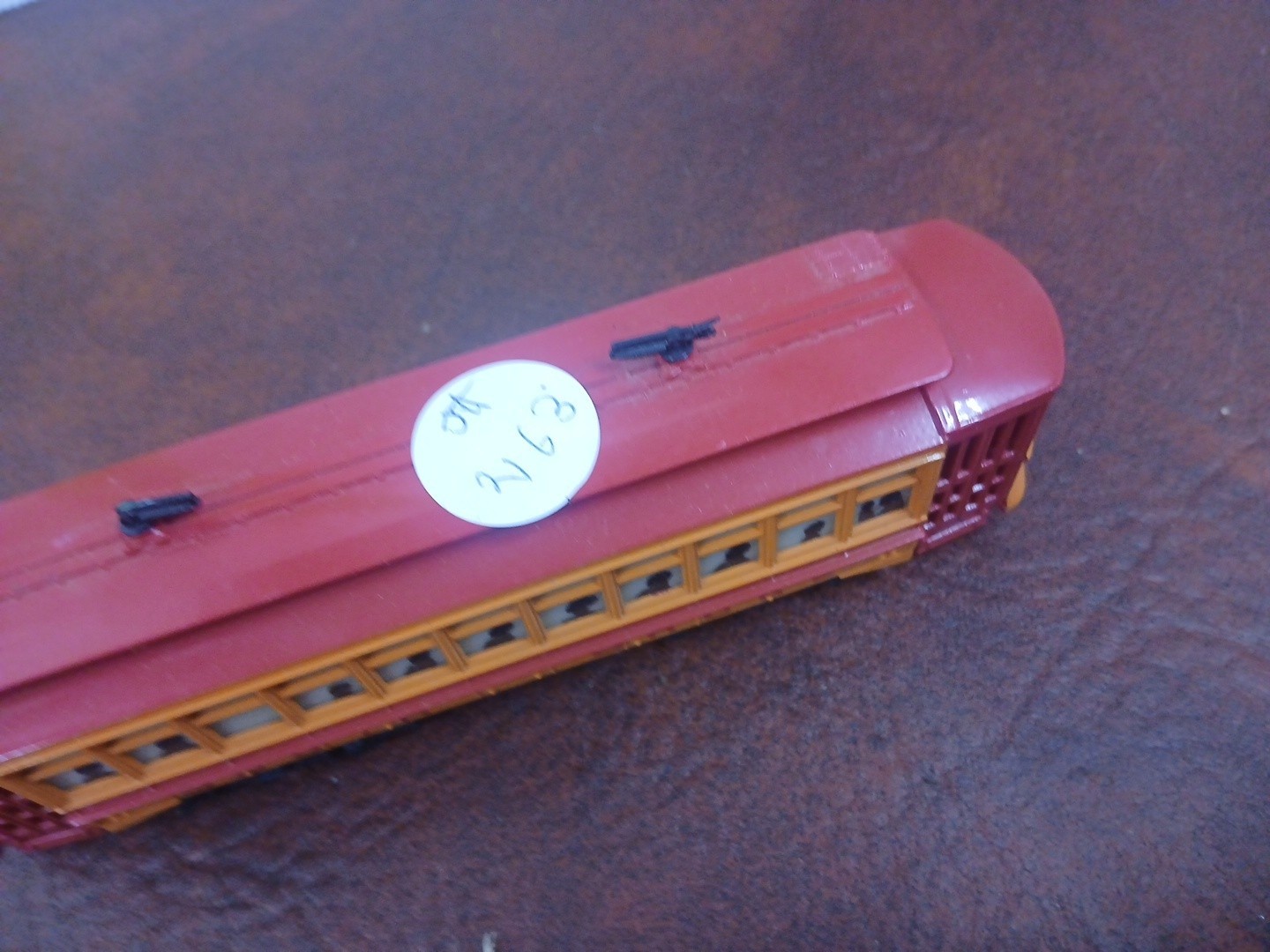 ​Bachmann HO Scale Brill Motorized Trolley Streetcar South Shore #34