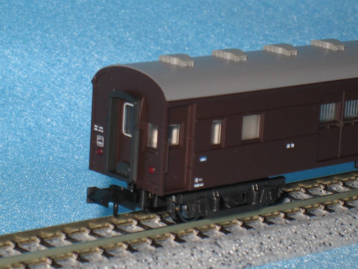 Disassembled vehicle KATO Mani 60 type Mani 60-2636 Brown Set disassembled