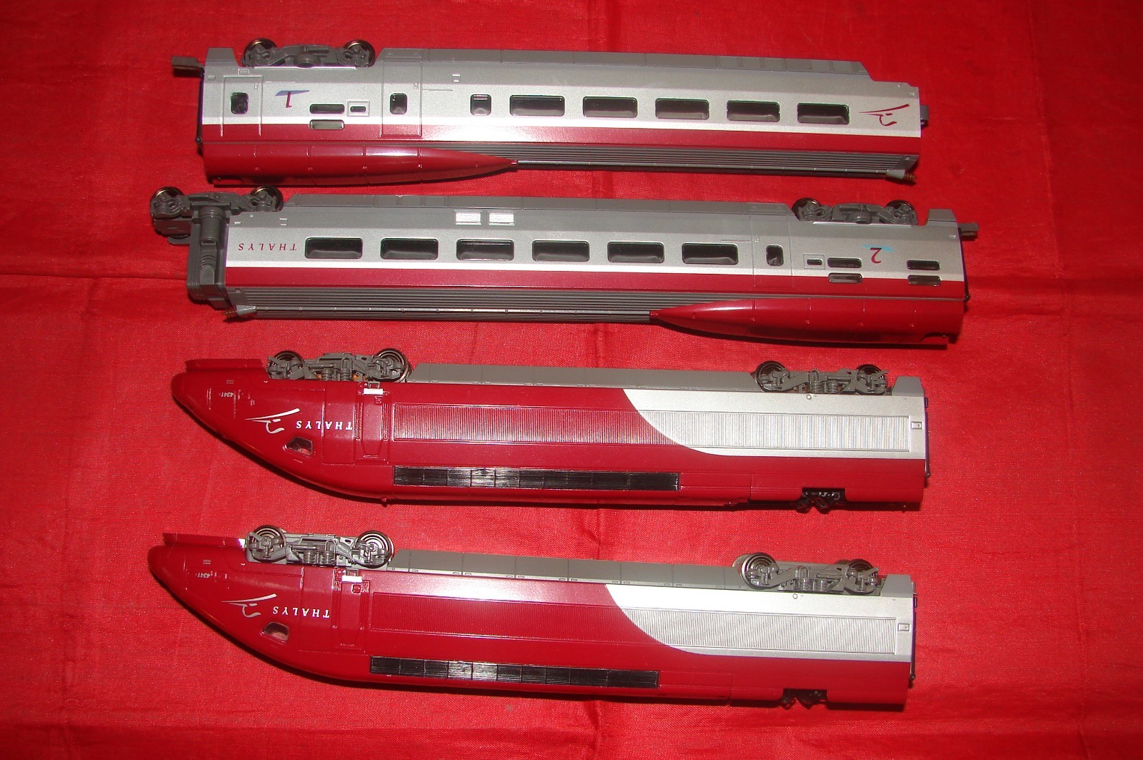 MEHANO HO BOX SET TGV THALYS SNCF ELECTRIC TRAIN T671