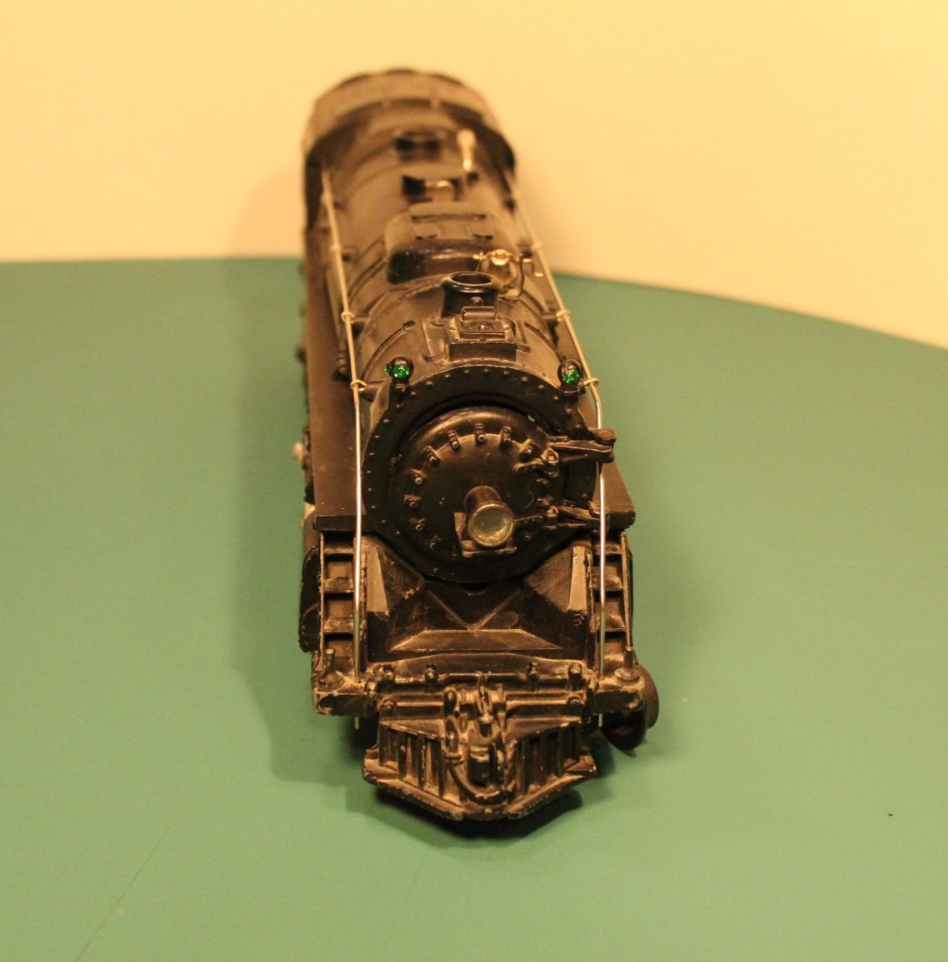 POST WWII LIONEL 736 BERKSHIRE STEAM LOCOMOTIVE & 2046W COAL TENDER, WORKS/RUNS
