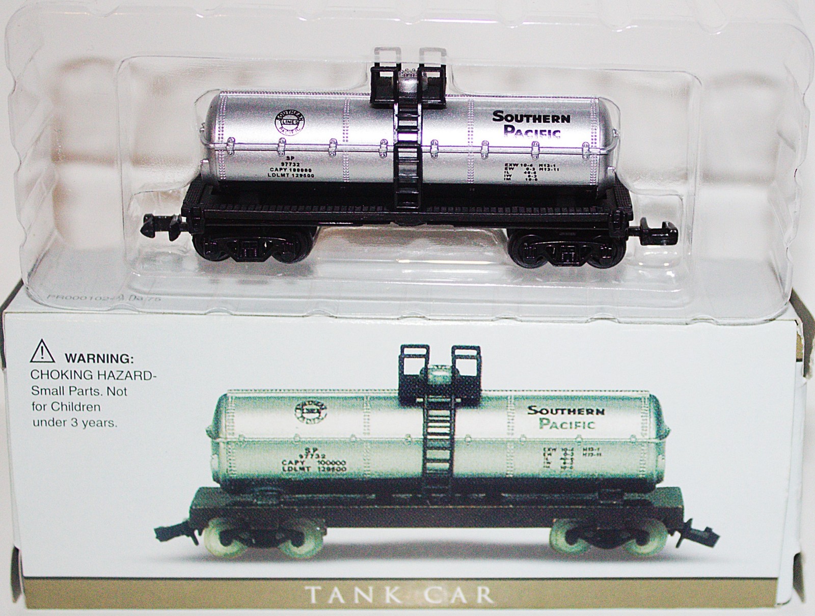 Southern Pacific Tank Car High Speed Metal & Plastic Products NEW IN BOX
