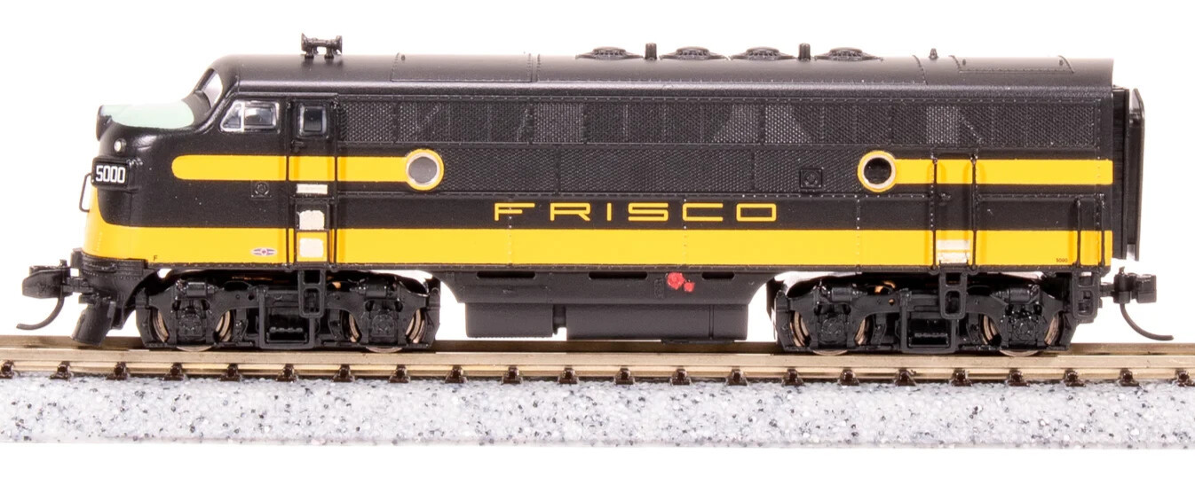 BROADWAY LIMITED 7730 N EMD F3A SLSF 5001 Blk & Yel Paragon4 Sound/DC/DCC