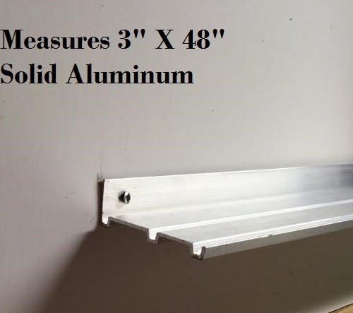 TRAIN SHELVES | TWO PACK | 48 Inch x 3 Inch | O Scale Model Railroad Hobbies