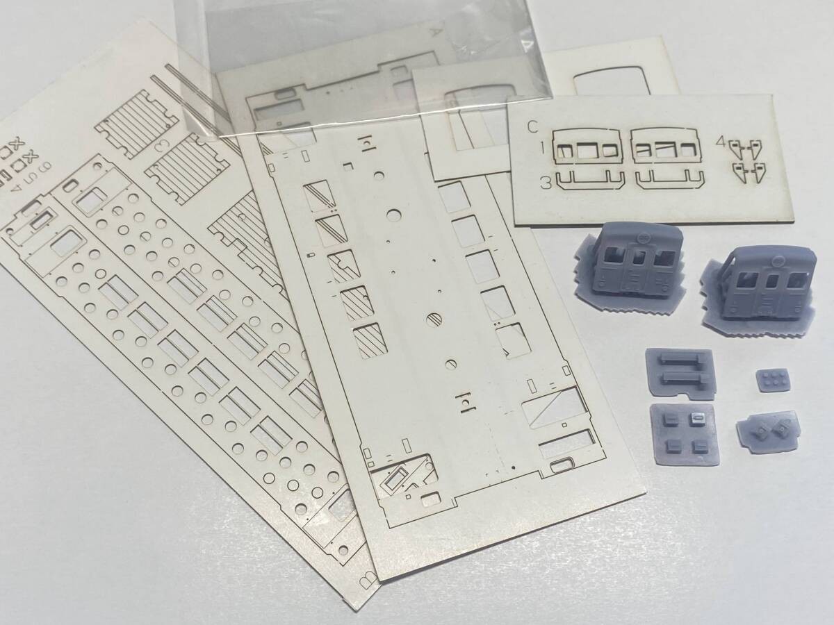 KIHA Kobo B-13 Chiba KIHA 20 Body Kit NGauge 1/150 Paper 3D Print