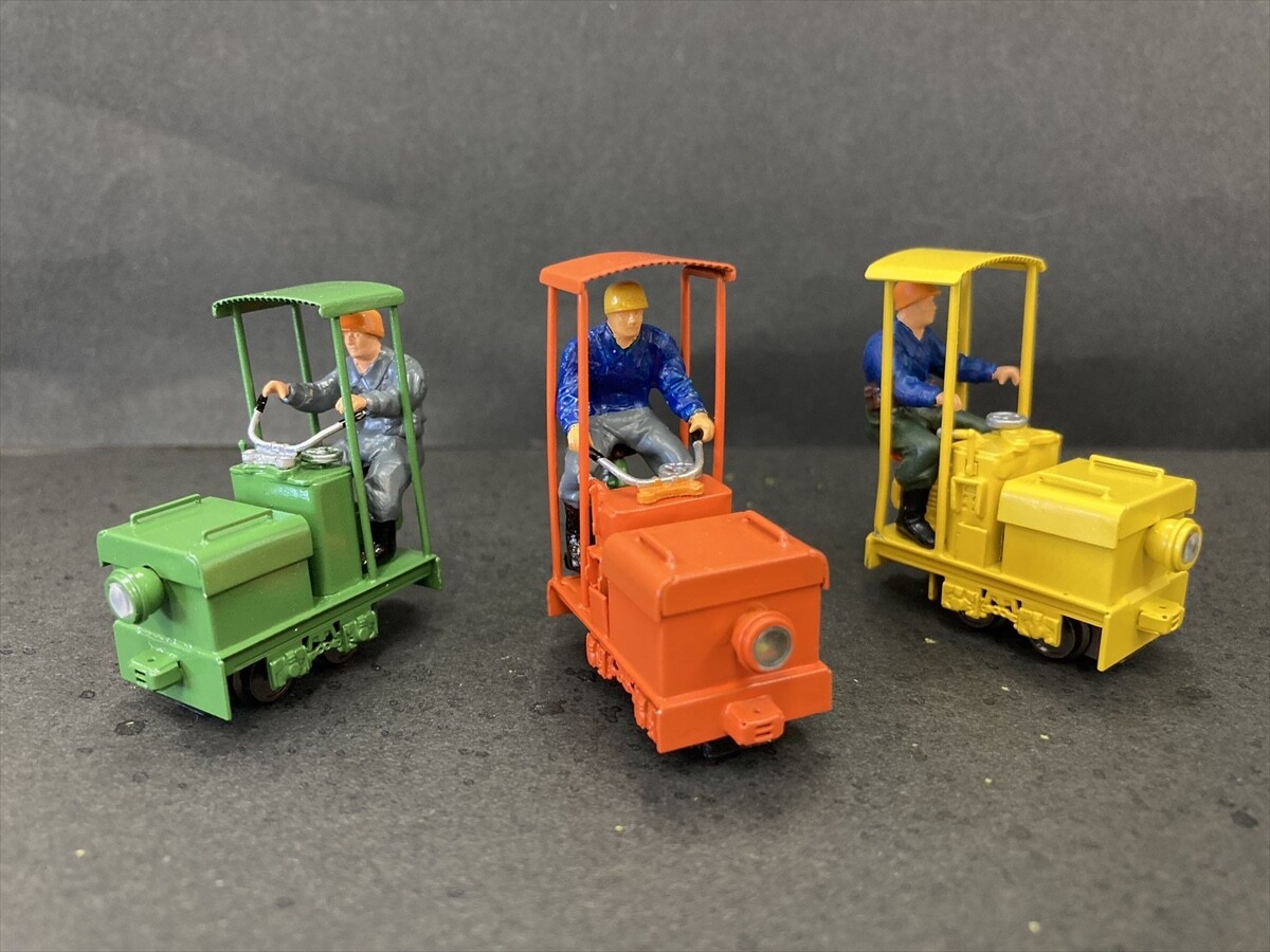 0n18 Scale PH Nichiyu 0.6t Storage Battery Locomotive Kit Narrow Gauge On18/O9