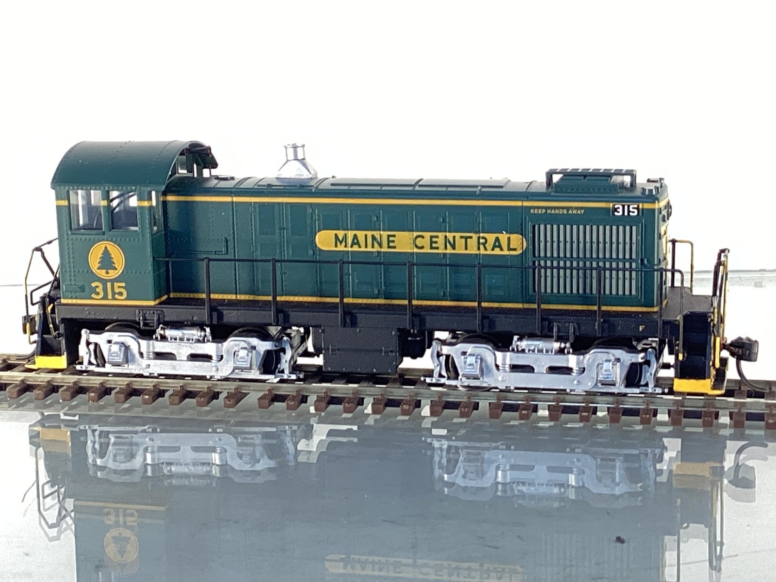 Atlas HO S-4 DC Loco Maine Central 315 Tested China #8754