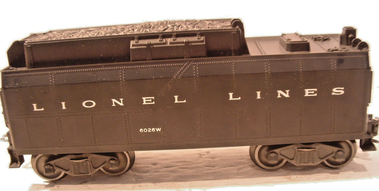 ORIGINAL LIONEL POSTWAR #2037 STEAM LOCOMOTIVE W/6026W TENDER – OBXS & INST -EXC