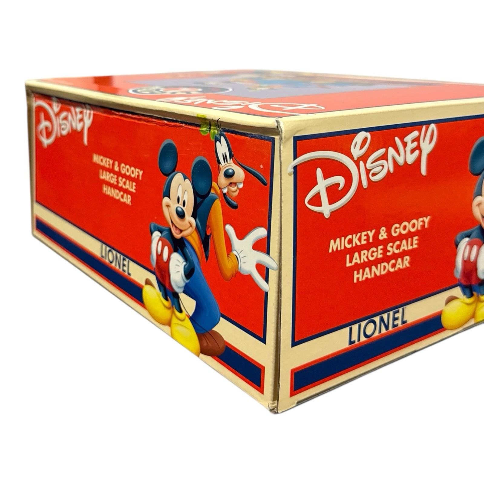 Lionel G Scale Disney Mickey & Goofy Handcar 8-87216 Train New In Box