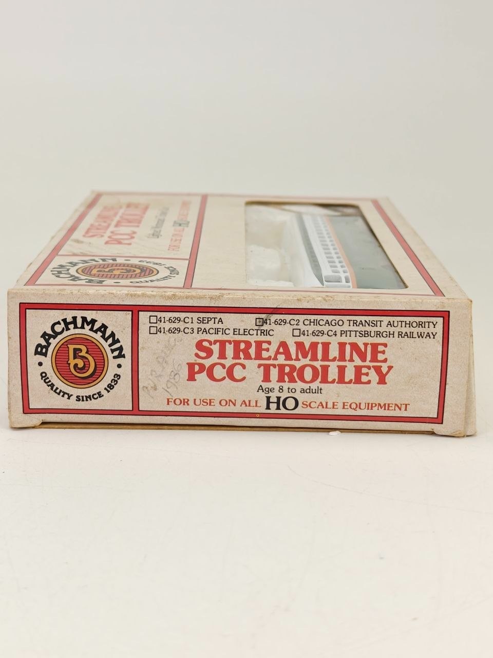 Bachmann Streamline PCC Trolley 7123 CTA HO Scale Box Tested READ