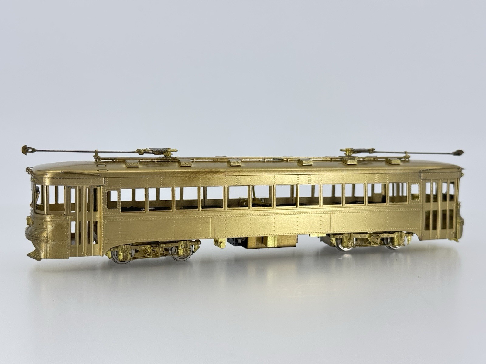 HO Scale MTS Imports Samhongsa Brass PST 80 Series Interurban Trolley Streetcar