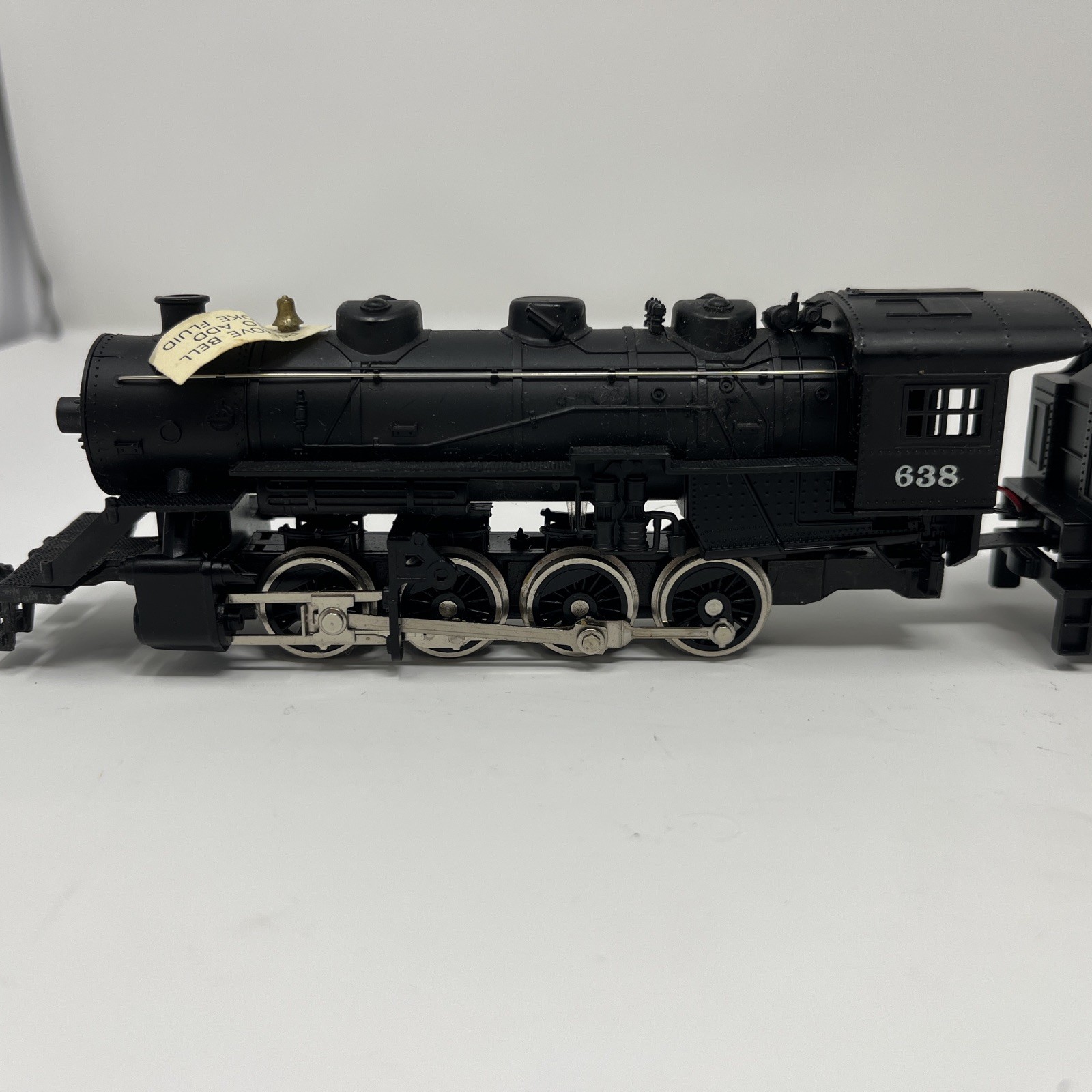 HO Tyco Chattanooga 2-8-0 Loco w/ (drive in tender) #638, Tested W/ Caboose