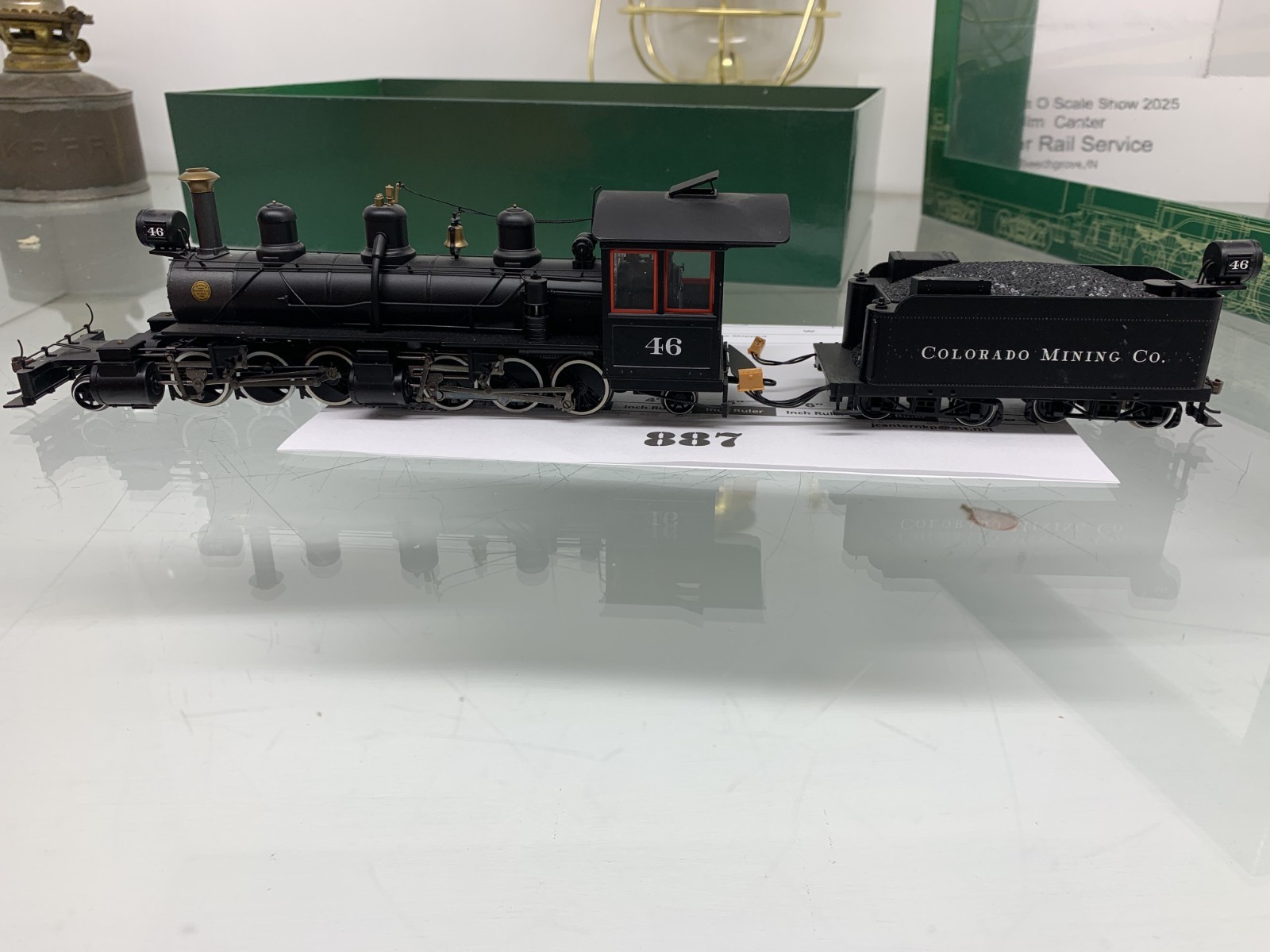 887 Spectrum Bachmann Colorado Mining Co. 2-6-6-2 w/Tender On30 Scale 1:48 DCC