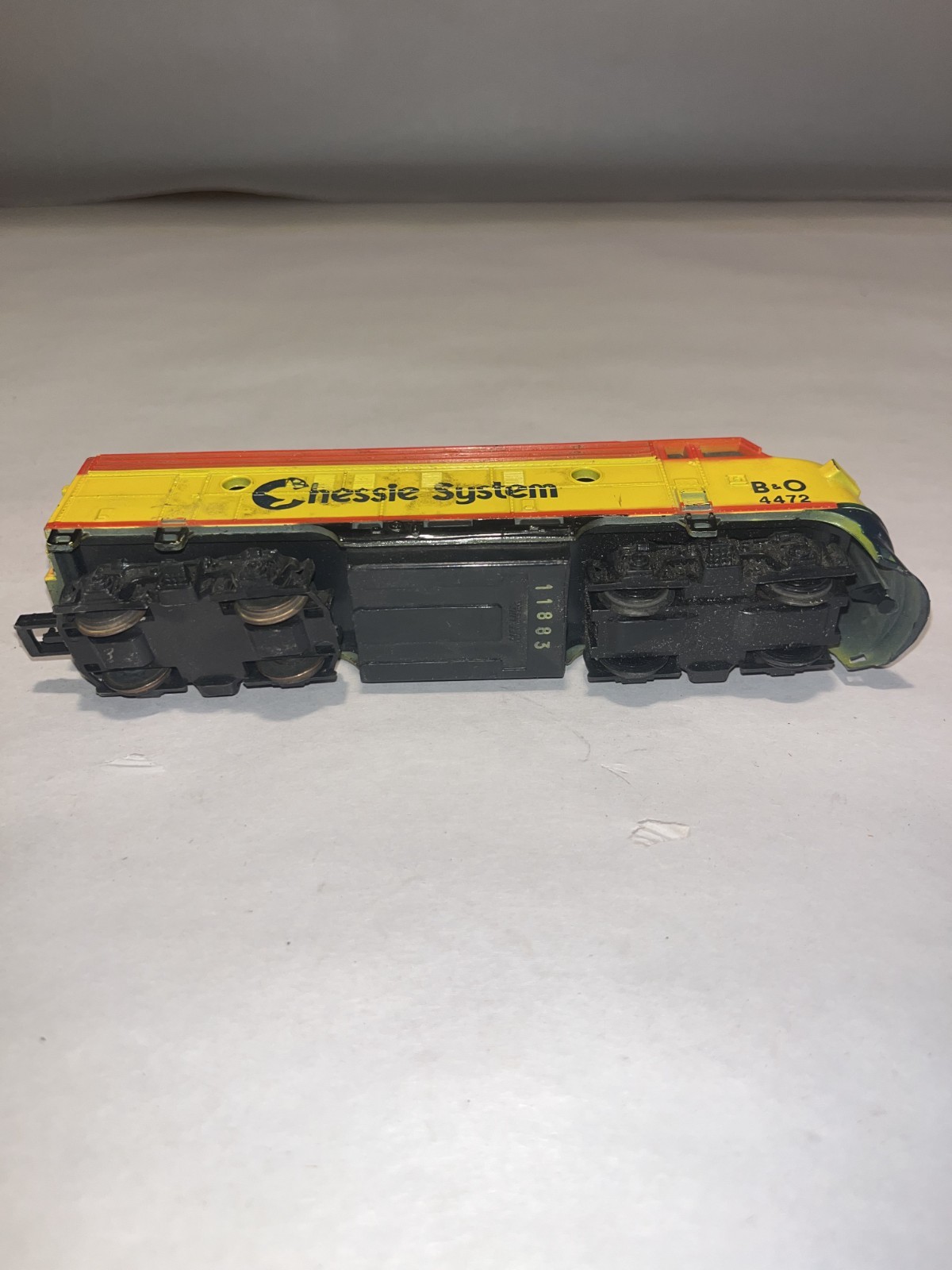Life-Like HO Scale B&O Chessie System F9-A Diesel Locomotive And WM 1872 Caboose