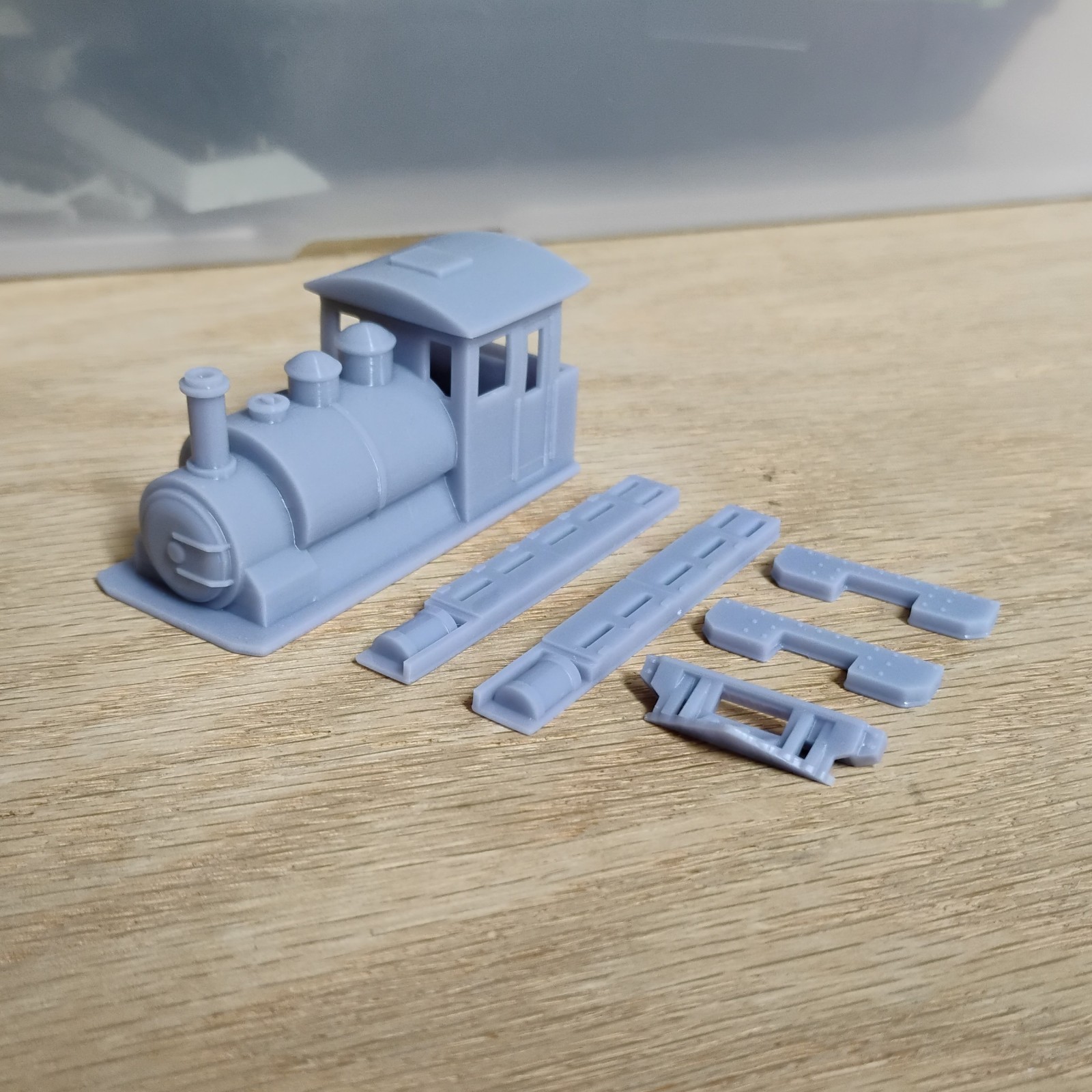 HOn30 STEAM TANK LOCO kit #1. For Kato 11-109 chassis. RESIN 3D print.