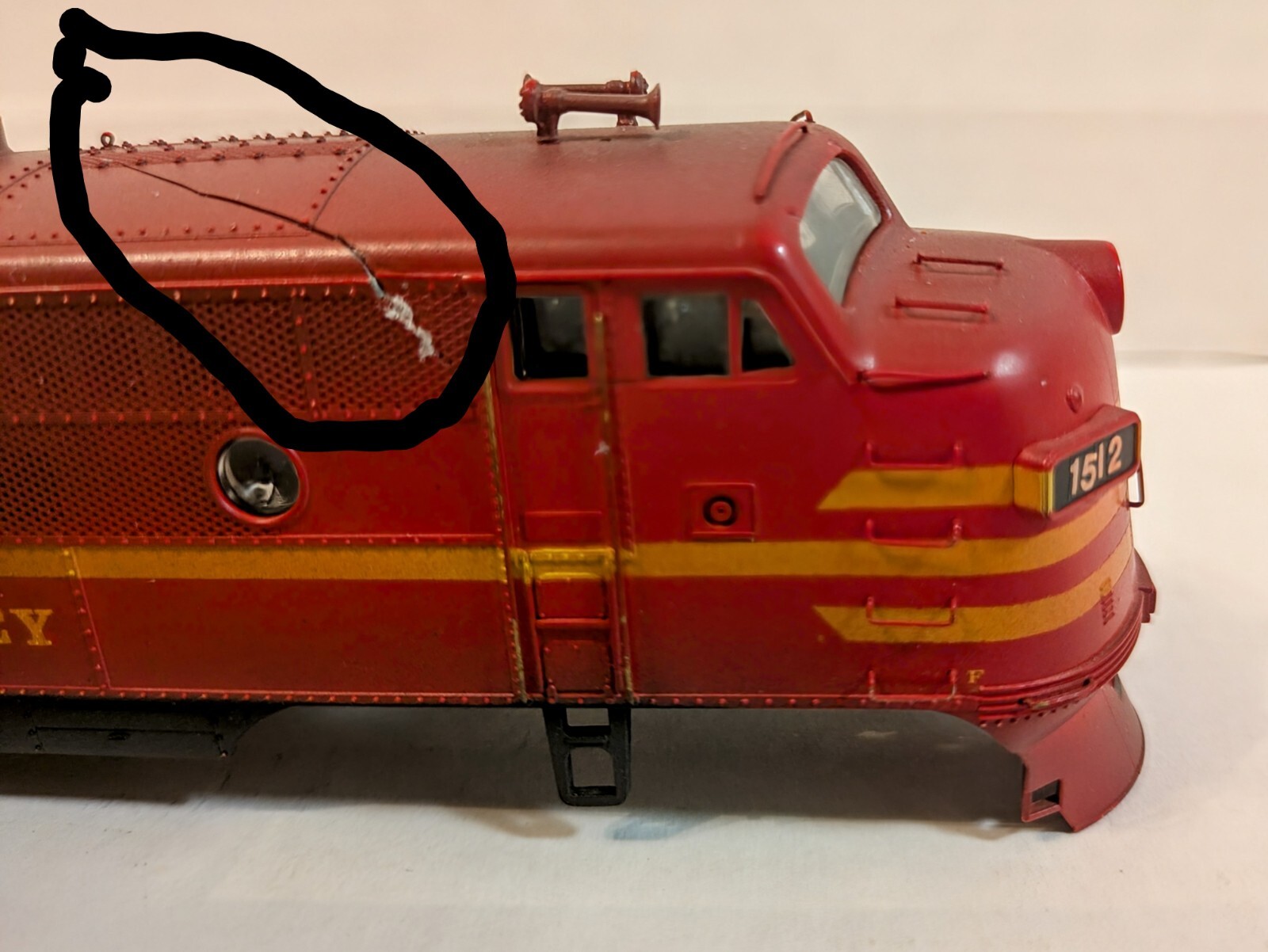 Stewart HO 1/87 “Kelpin Valley” #1512 F3 PH II SGL/HDL Detailed SHELL*DAMAGE*