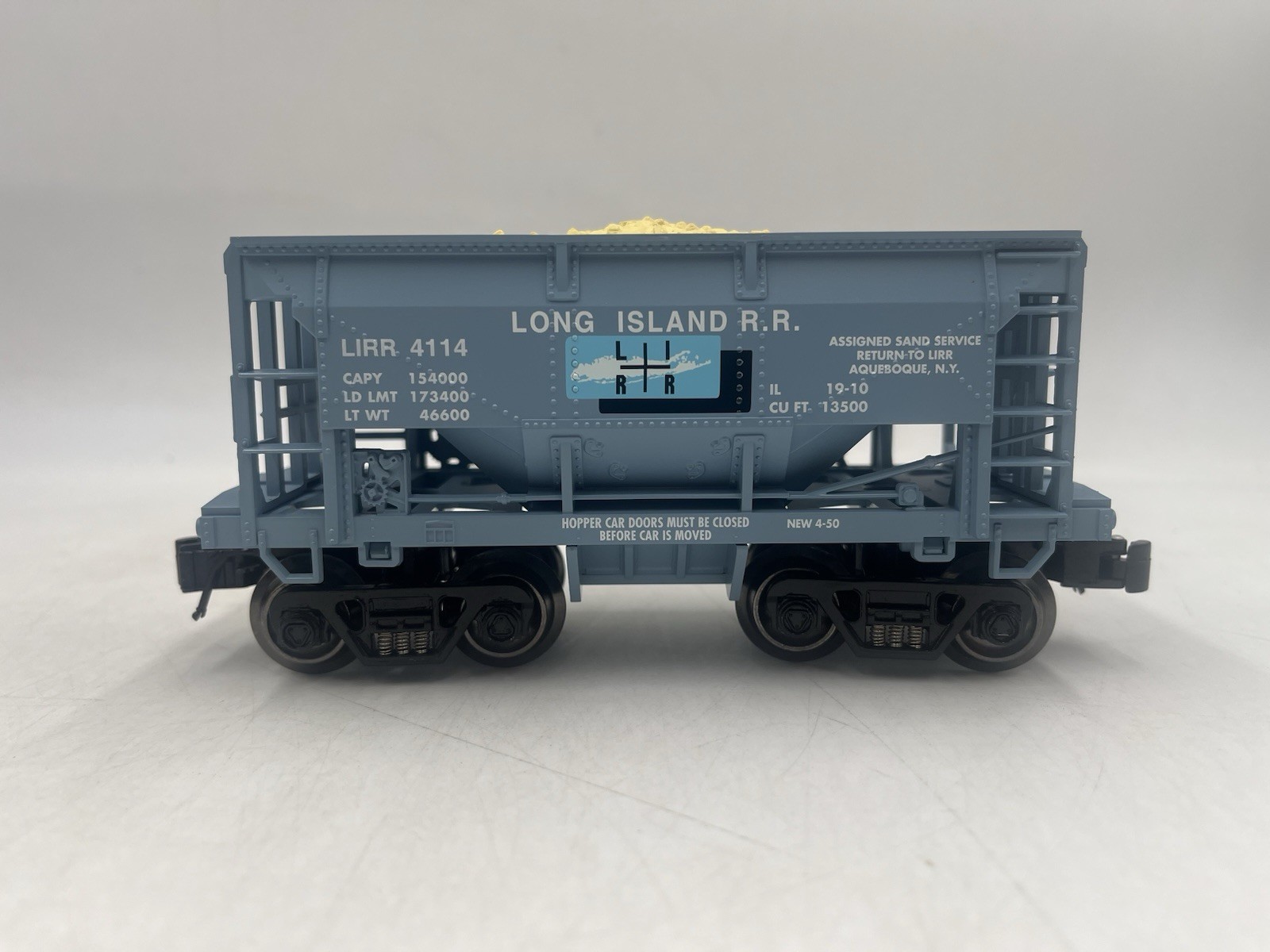 O Gauge American Railroad Legends 96711-2 Long Island Ore Car With Load 4114