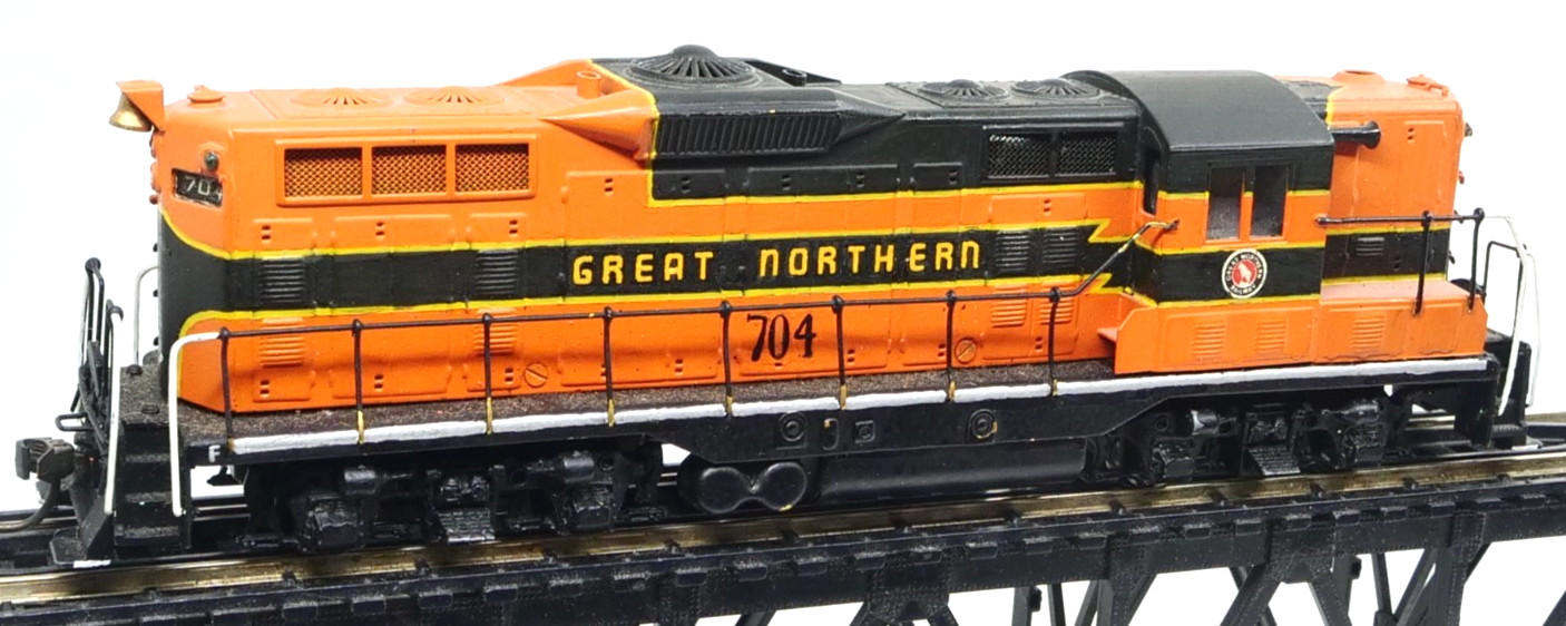 Vintage Tenshodo HO DC Great Northern GN 704 GP7 Diesel Loco Tested Not Boxed